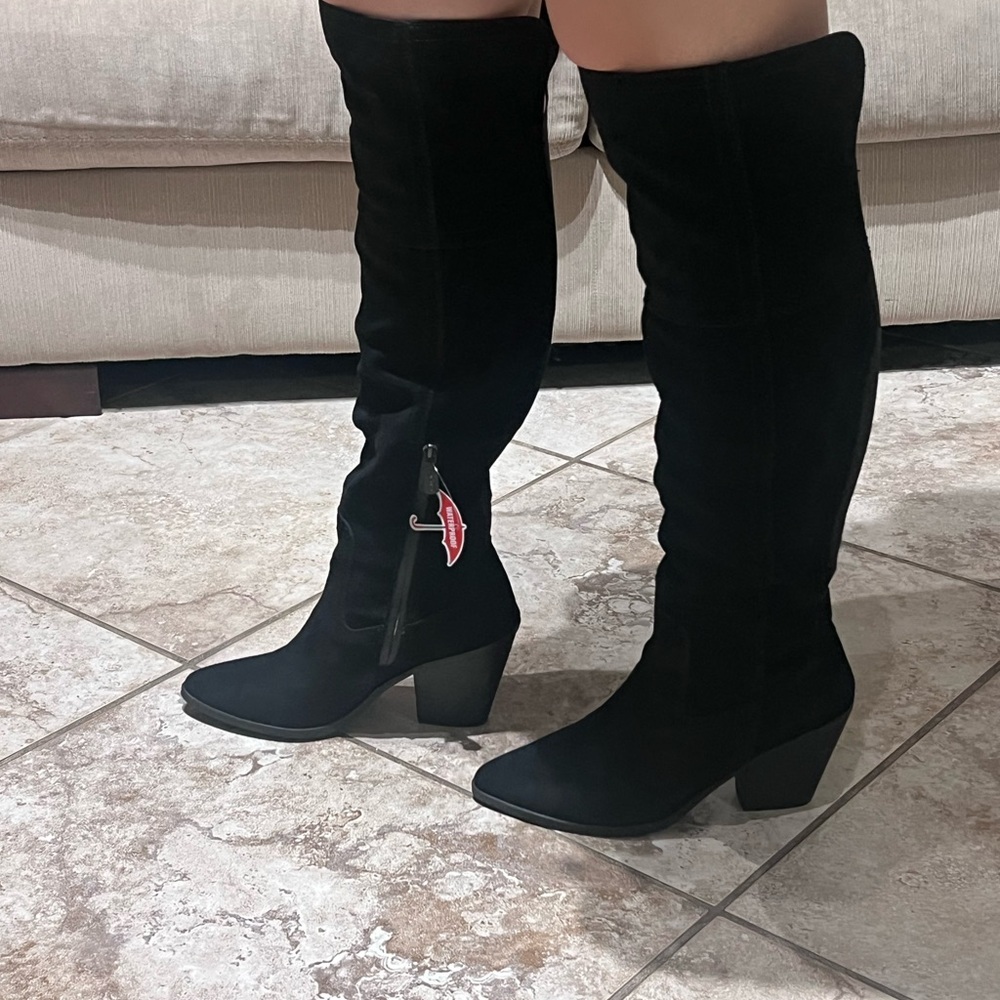 Blondo Black Over the Knee Boots